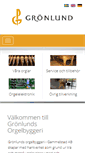 Mobile Screenshot of gronlunds-orgelbyggeri.se